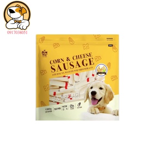 1,36kg xúc xích phô mai & bắp cho chó - tăng cường sinh lực