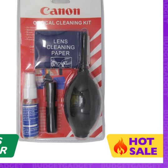 ♜ Bộ Làm Sạch Cho Máy Ảnh Canon - Màu Đỏ ✩ | BigBuy360 - bigbuy360.vn