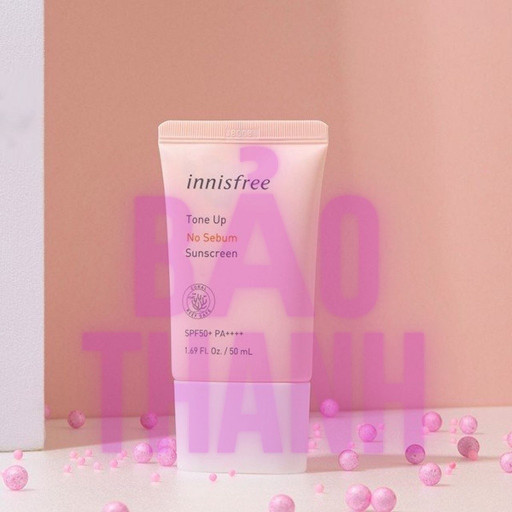 Kem Chống Nắng Kiềm Dầu và Nâng Tông Da Innisfree Tone Up No Sebum Sunscreen SPF50 PA++++ (50ml)_bao_thanh.cosmetic | BigBuy360 - bigbuy360.vn