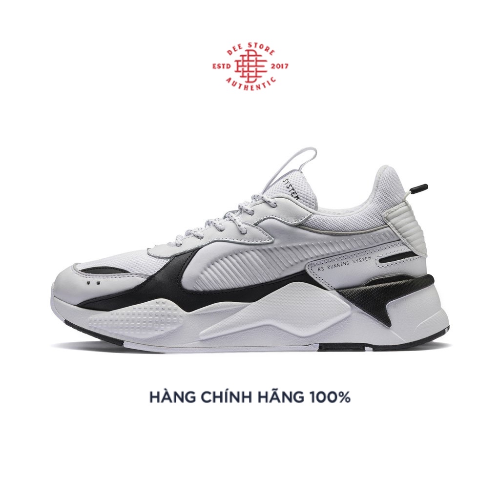 Giày Sneaker Thể Thao Nam Nữ PUMA RS-X CORE Black/Grey/White