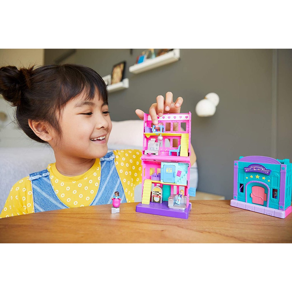 ĐỒ CHƠI POLLY POCKET - Bộ phòng ăn sắc màu của Polly Pocket - MÃ SP GGC30/GGC29