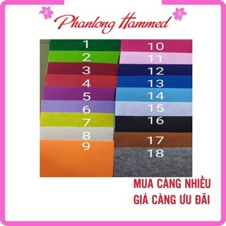 Đồ dùng mầm non _vải nỉ cứng