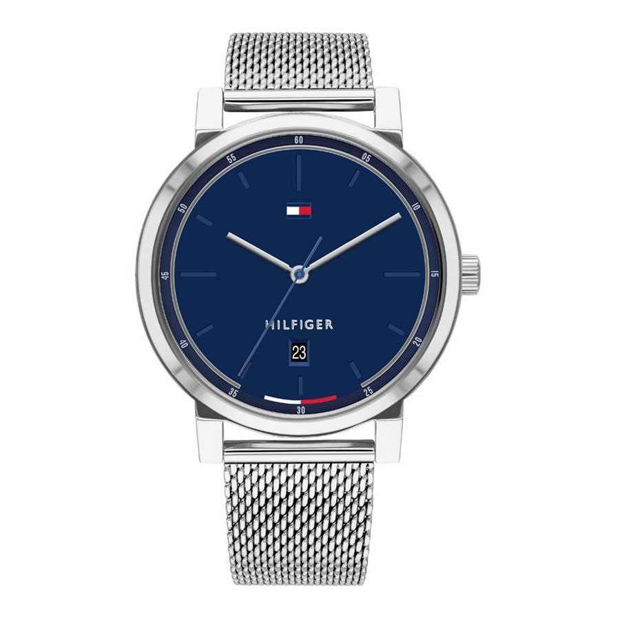 Đồng Hồ Nam Tommy Hilfiger Dây Thép Không Gỉ 1791732 - Mặt Xanh