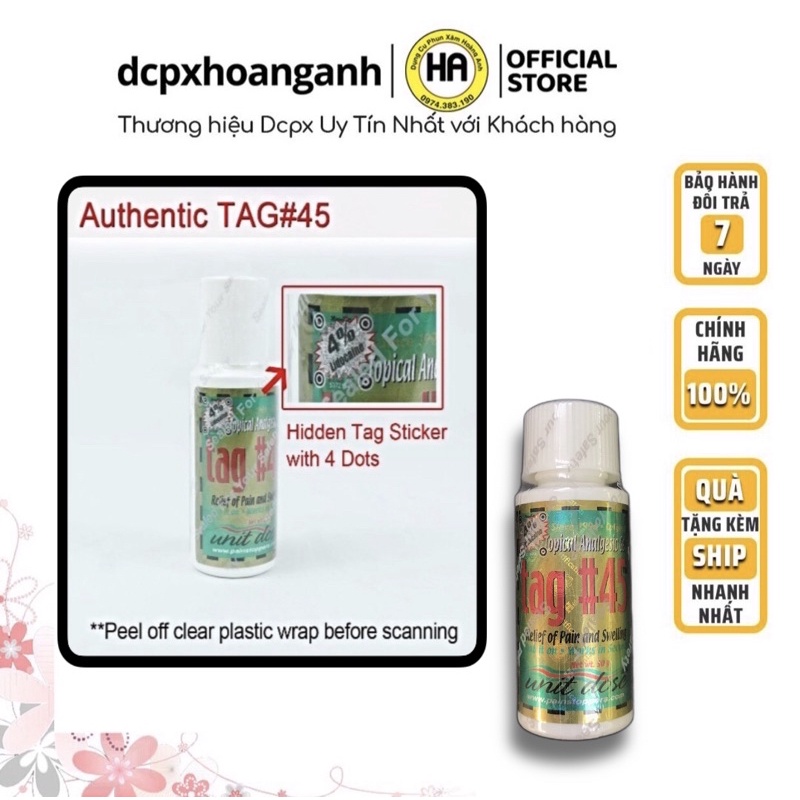 Tag#45 Hàng Chuẩn Mỹ Hỗ Trợ Trong Phun Xăm Thẩm Mỹ| dcpxhoanganh