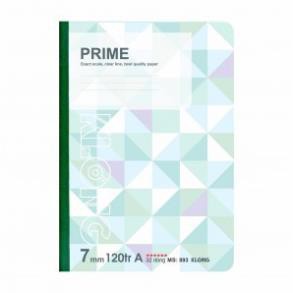 Vở Kẻ Ngang Prime - 120 Trang; MS: 893-Vở Có Kết Cấu May Dán Gáy Tạo Độ Bền ,Độ Trắng Kem Tự Nhiên, Chống Lóa