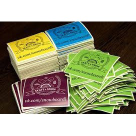 In Tem nhãn decal giấy hình vuông