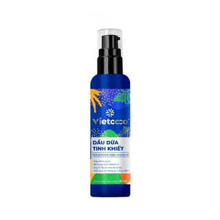 Dầu dừa Tinh Khiết Organic Vietcoco chai xịt 130ml