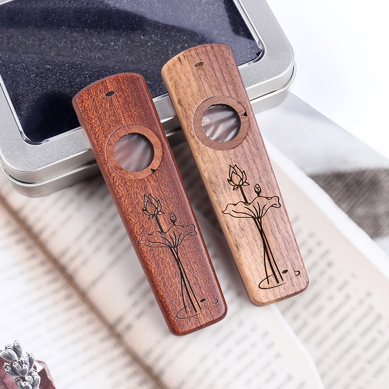Sáo kazoo Bằng Gỗ Hồng Mộc Chuyên Dụng