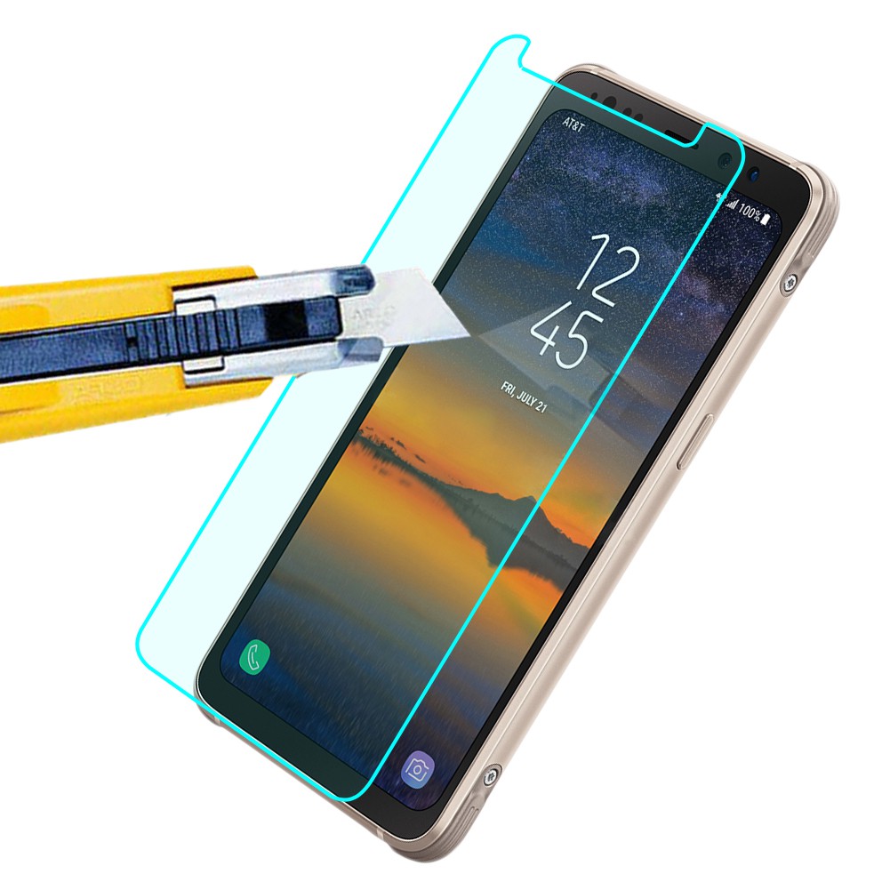 Miếng dán màn hình điện thoại cường lực chống bụi cho Samsung S8 Active