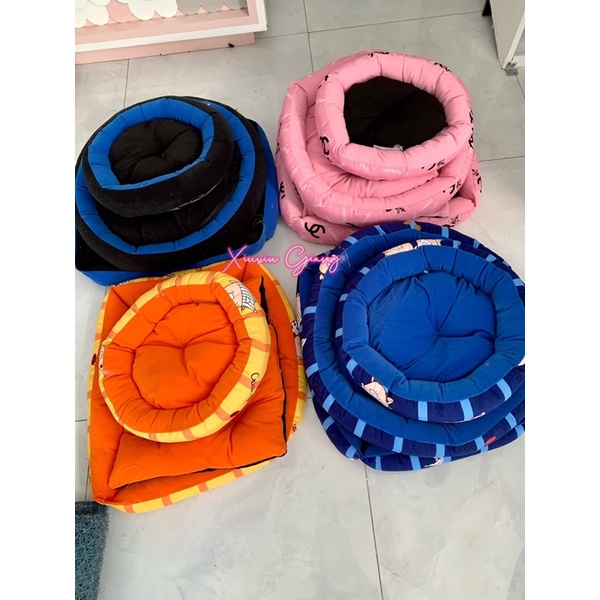 Nệm Cho Thú Cưng Chó Mèo [2 Mặt Tách Rời Được] - Xiuxiu Giang