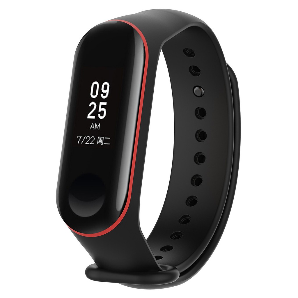 Dây Đeo Vòng Đeo Tay Thông Minh Xiaomi Mi Band 3 / Mi Band 4 Dẻo TPU - 2 màu