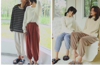 Quần nỉ lông nữ siêu ấm