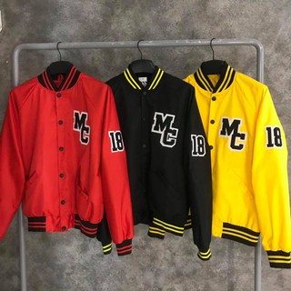 ÁO KHOÁC BOMBER NỈ MC