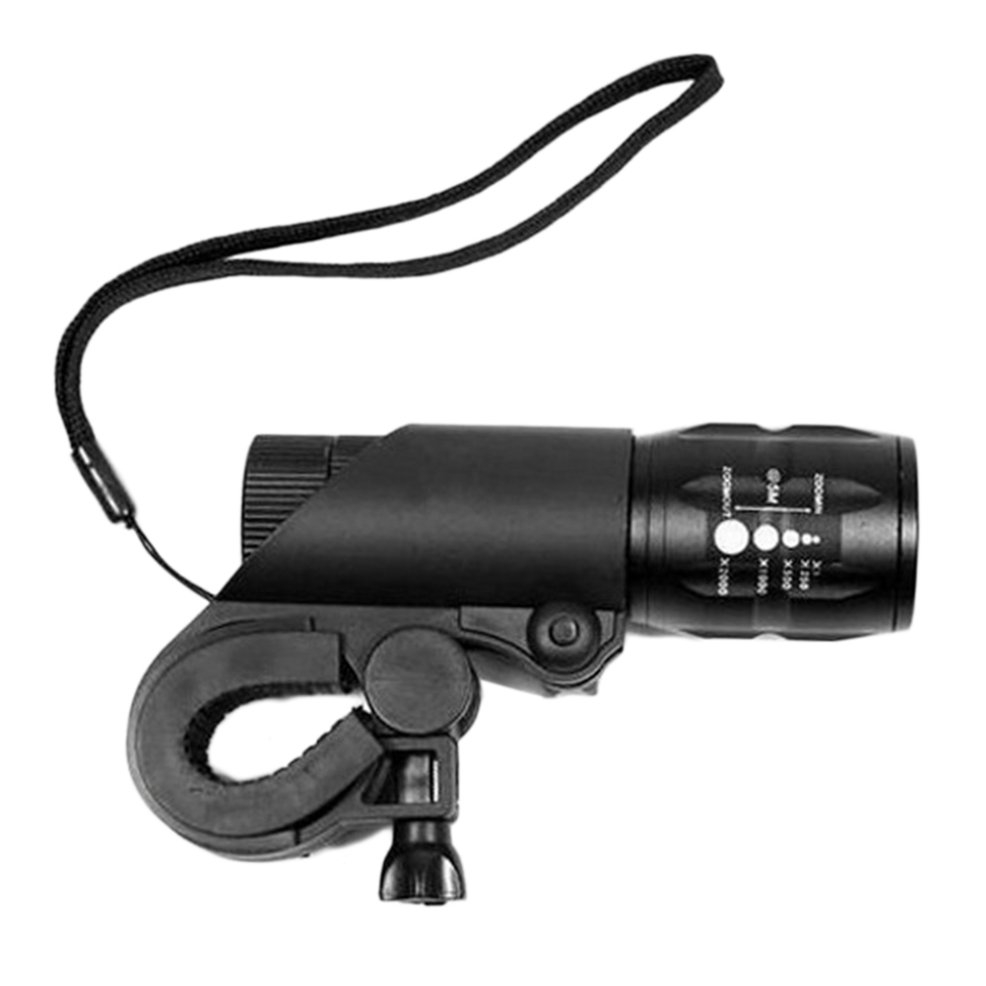 Kẹp đỡ đèn pin LED gắn tay lái xe đạp