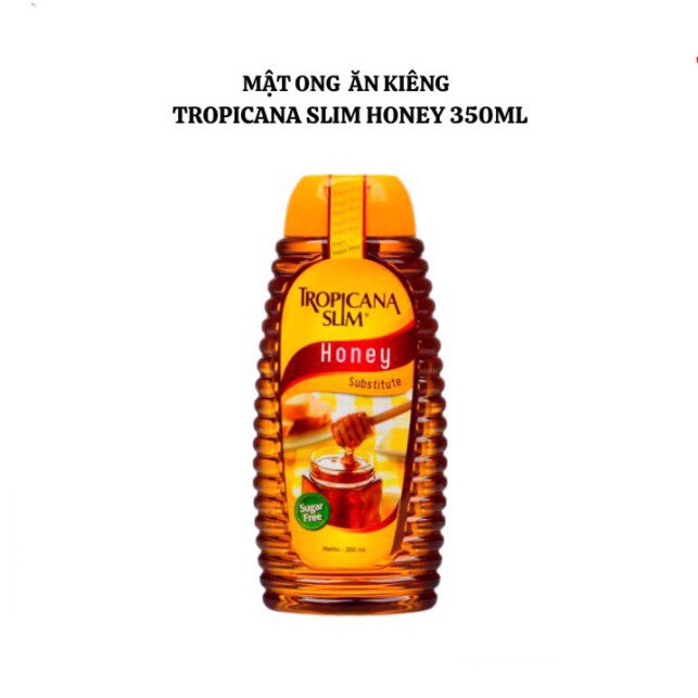 Mật Ong Ăn Kiêng Không Đường Tropicana Slim Honey 350ml - Tăng Sức Đề Kháng Cho Cơ Thể