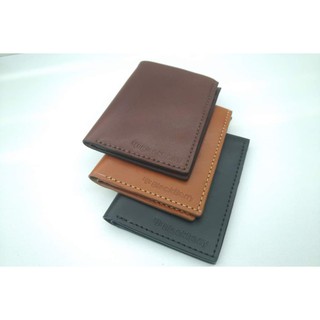 Ví da đứng BB - Da bò thật 100%
