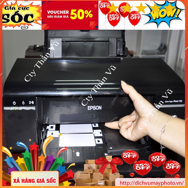 Khay in thẻ nhựa trực tiếp dùng cho máy in màu Epson L805 L800 T60 T50 hàng chất lượng đảm bảo MVP Thăng Long