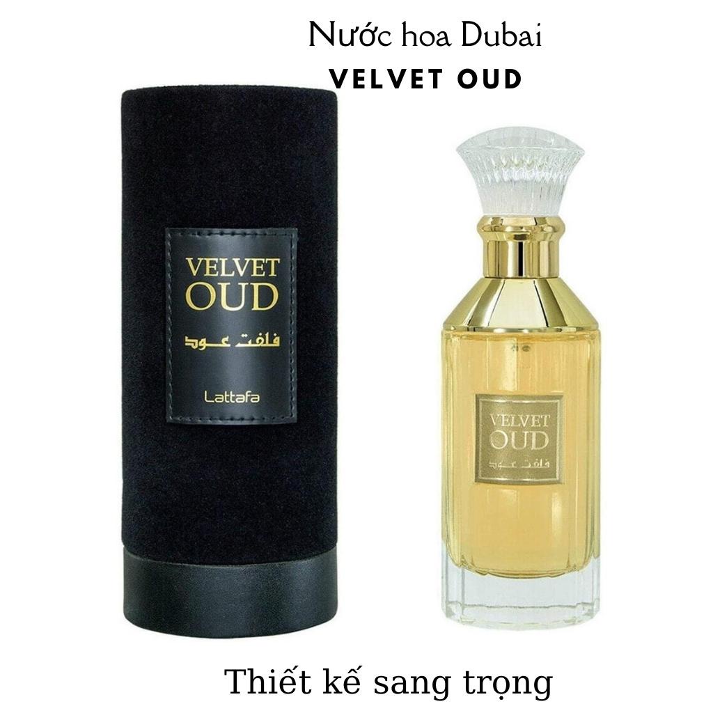 Nước Hoa Dubai Cao Cấp Velvet Oud 100ml Nồng Nàn, Cá Tính, Nam và Nữ , Red Rubby