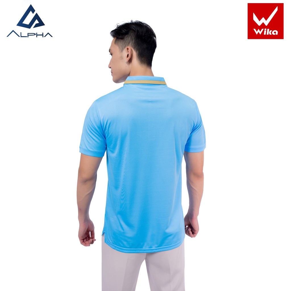 Áo Polo WIKA Alpha Chất Liệu Polyester Thoáng Mát Mềm Mịn