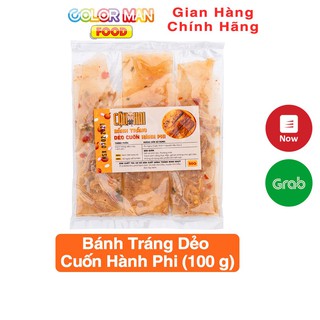 Bánh Tráng Dẻo Cuốn Hành Phi Cậu Hai COLOR MAN 50g tuyển chọn từ vùng nguyên liệu bánh tráng nổi tiếng Tây Ninh