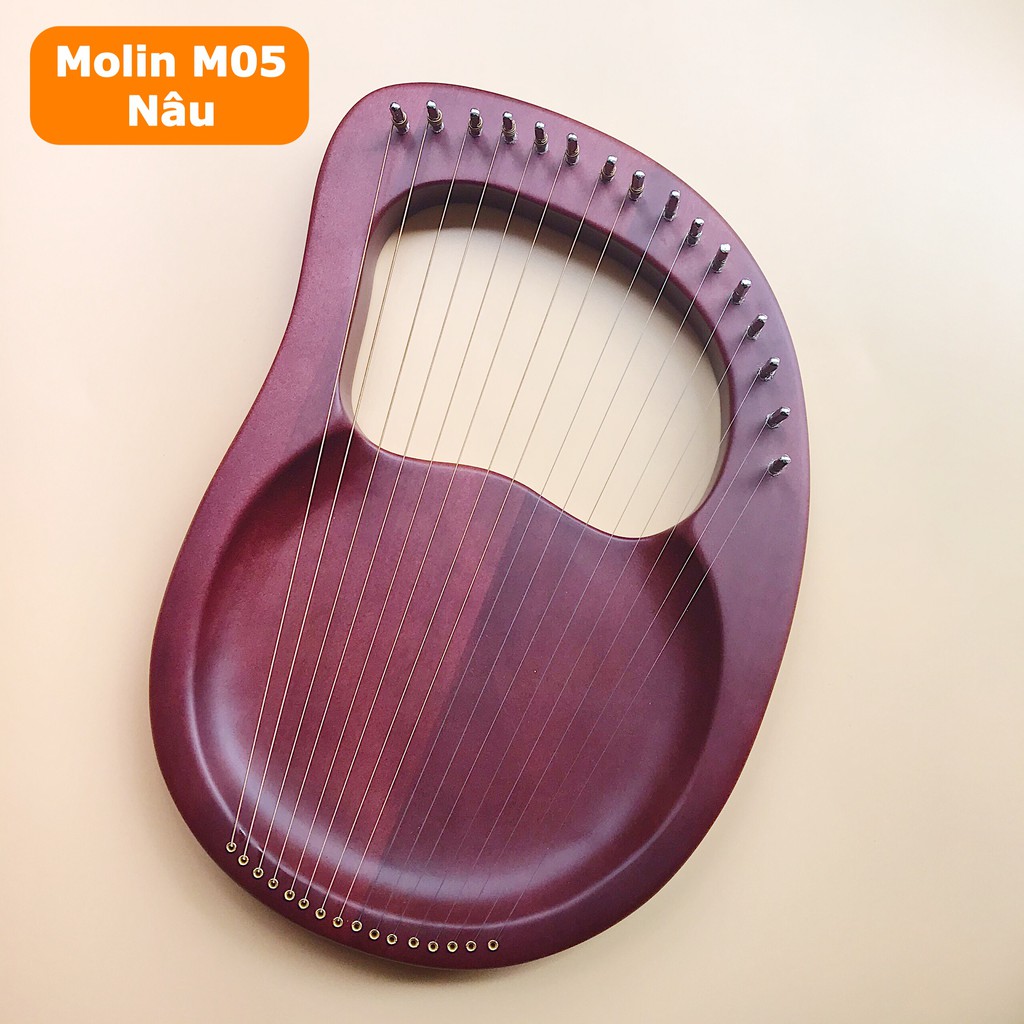 Đàn Lyre Harp 16 Dây giá rẻ Molin (CÓ CLIP CHƠI)