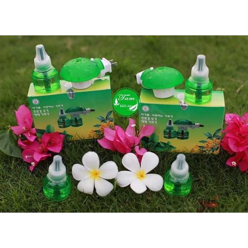 Máy đuổi muỗi - đèn đuổi muỗi thông minh hàn quốc mẫu vàng