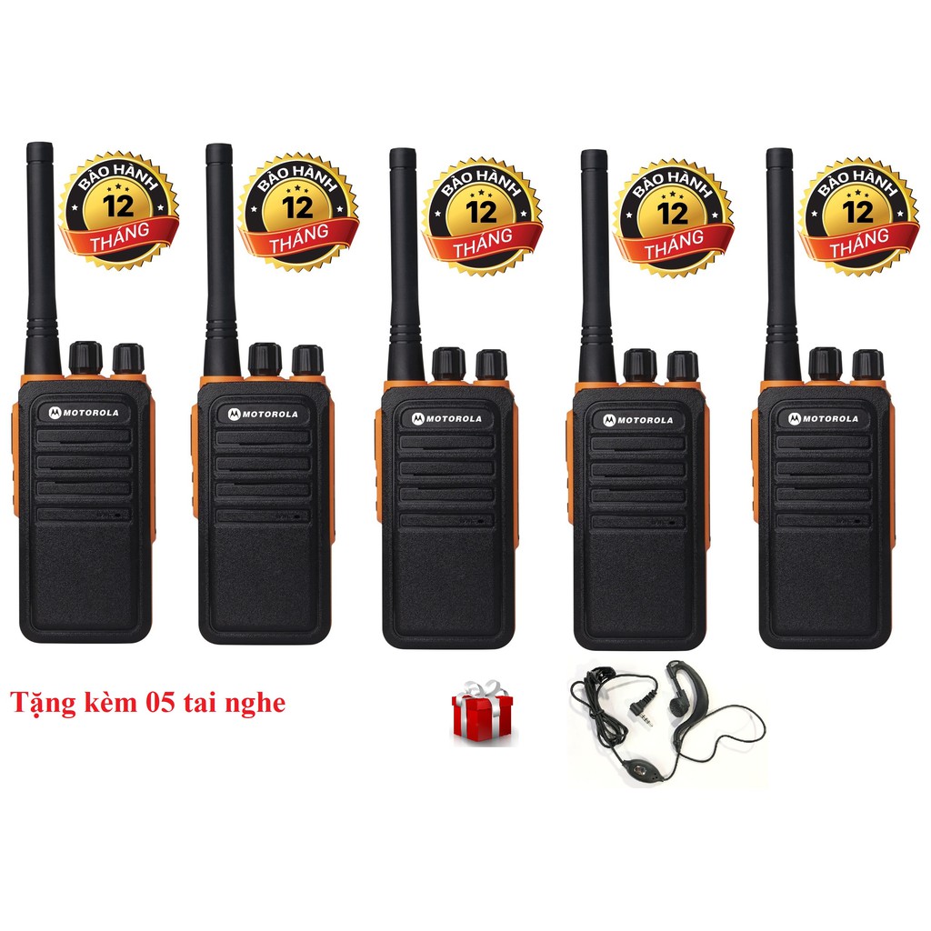 Bộ 05 Bộ đàm Siêu nhỏ chất lượng Khủng Kenwood TK3102S