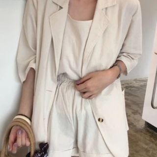 Set vest ngắn tay 3 món
