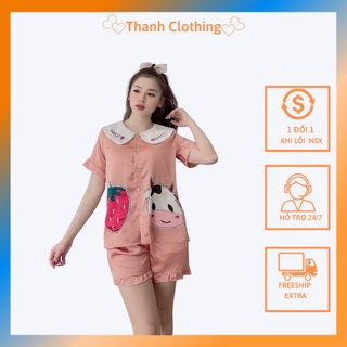 Bộ ngủ đùi Lụa satin cao cấp hàng thiết kế