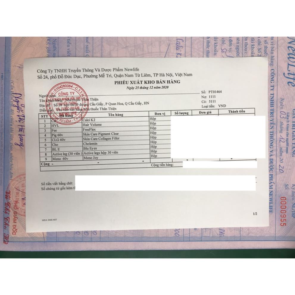 {Đan Mạch} CHOLEMIN – Hỗ trợ ổn định huyết áp và tăng cường sức khỏe tim mạch (hộp 60 viên)