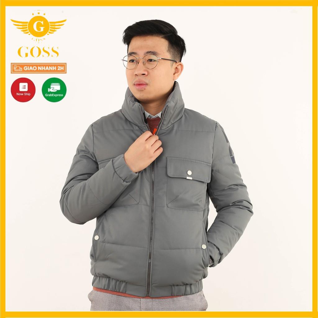 ⭐️Mặc là Mê⭐️ Áo phao nam hàn quốc ba lớp cao cấp chính hãng GOSS - Áo khoác phao nam siêu ấm giữ nhiệt | BigBuy360 - bigbuy360.vn