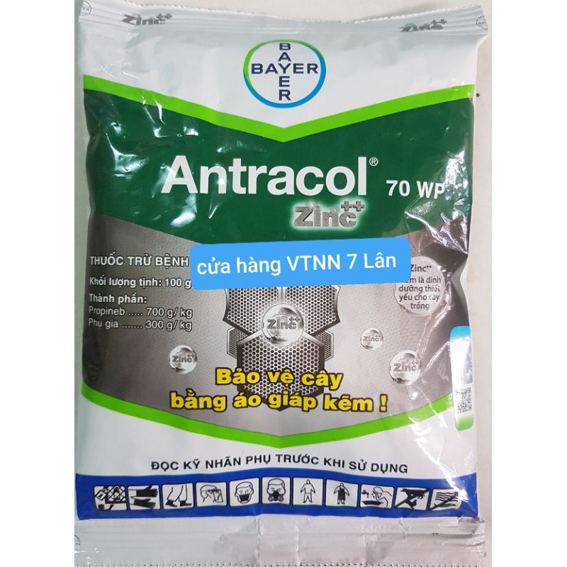 Trừ Nấm Antracol 100gr