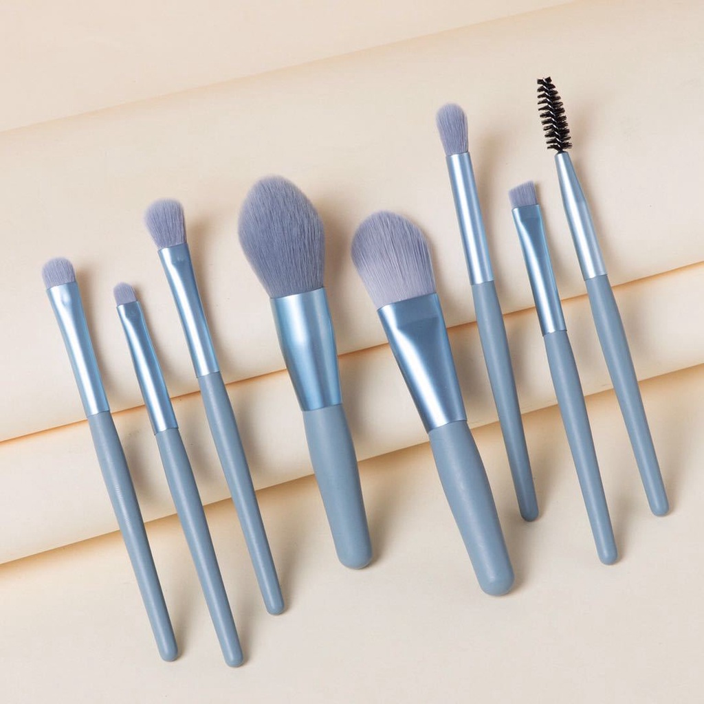Set 8 Cọ đánh phấn phủ  trang điểm chuyên nghiệp TTA220