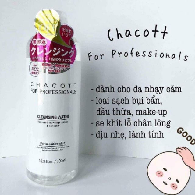Nước Tẩy Trang Chacott For Professionals 500ml | BigBuy360 - bigbuy360.vn