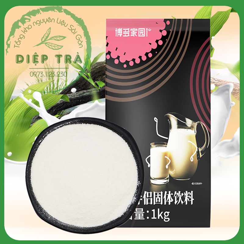 Bột Boduo 1kg các Loại: Bột sữa 90A / Socola / Khoai Môn / Kem Trứng / Chống phân tầng đồ đá xay  1kg