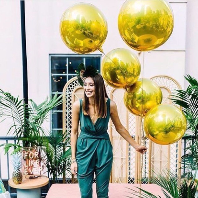 Bóng tròn 4D tráng nhôm cầu gương các cỡ 10&quot; 15&quot; 22&quot;