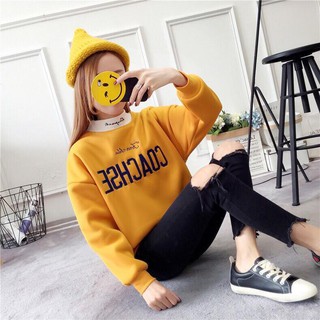 Áo nỉ tay dài Coachse