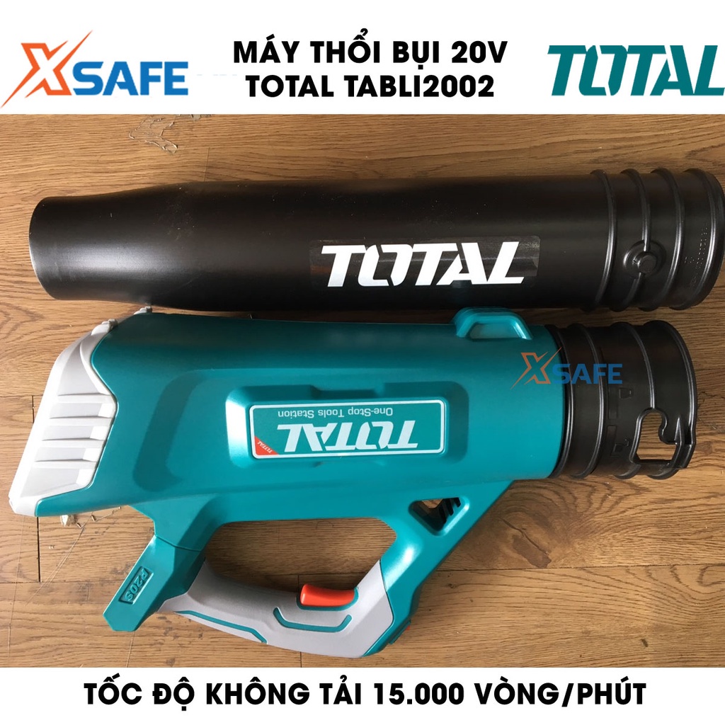 Máy thổi bụi dùng pin 20V TOTAL TABLI2002 ba tốc độ, tốc độ không tải 15000rpm - không kèm theo pin và sạc - chính hãng