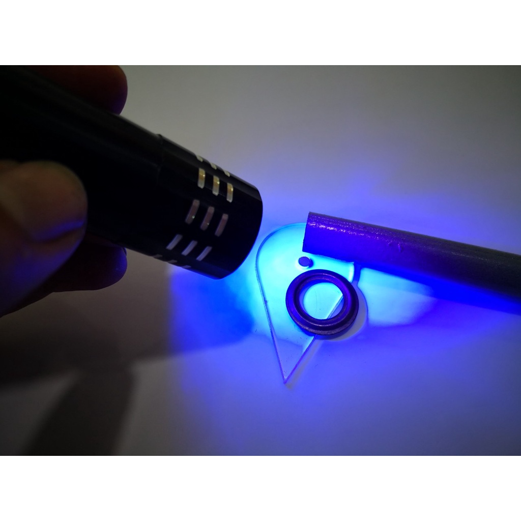Đèn Uv Led 9 Bóng Sấy Keo ,Soi Tiền ,Soi Giấy Tờ