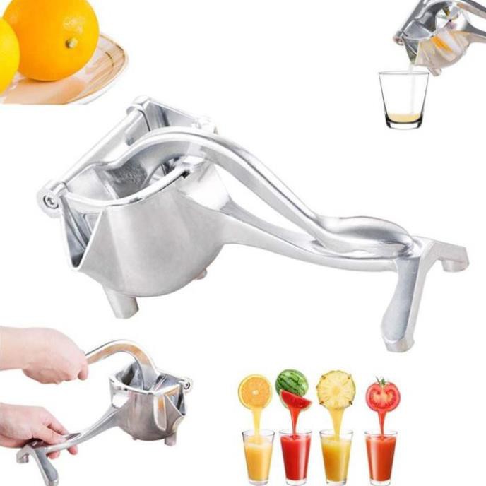 Dụng Cụ Ép Hoa Quả, Rau Củ, Trái Cây Bằng Tay 100% Kim Loại Chống Gỉ Cao Cấp