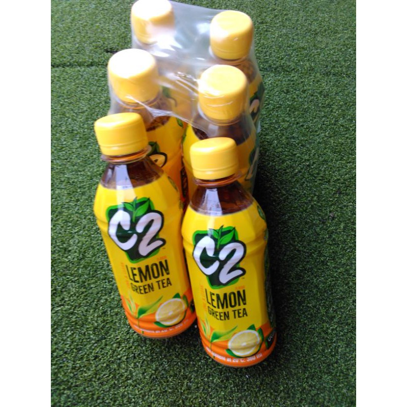 vỉ 6 chai C2 trà xanh vị chanh 360ml