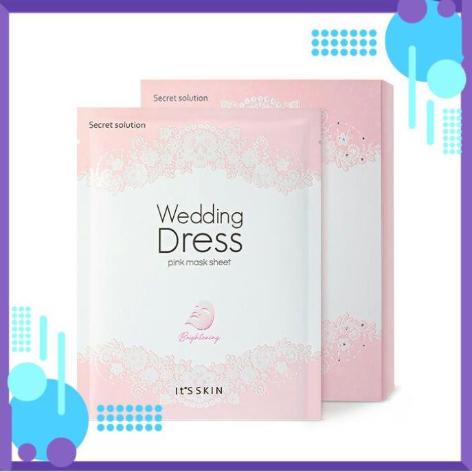 Mặt nạ It's Skin Wedding Dress Pink Mask 10 miếng