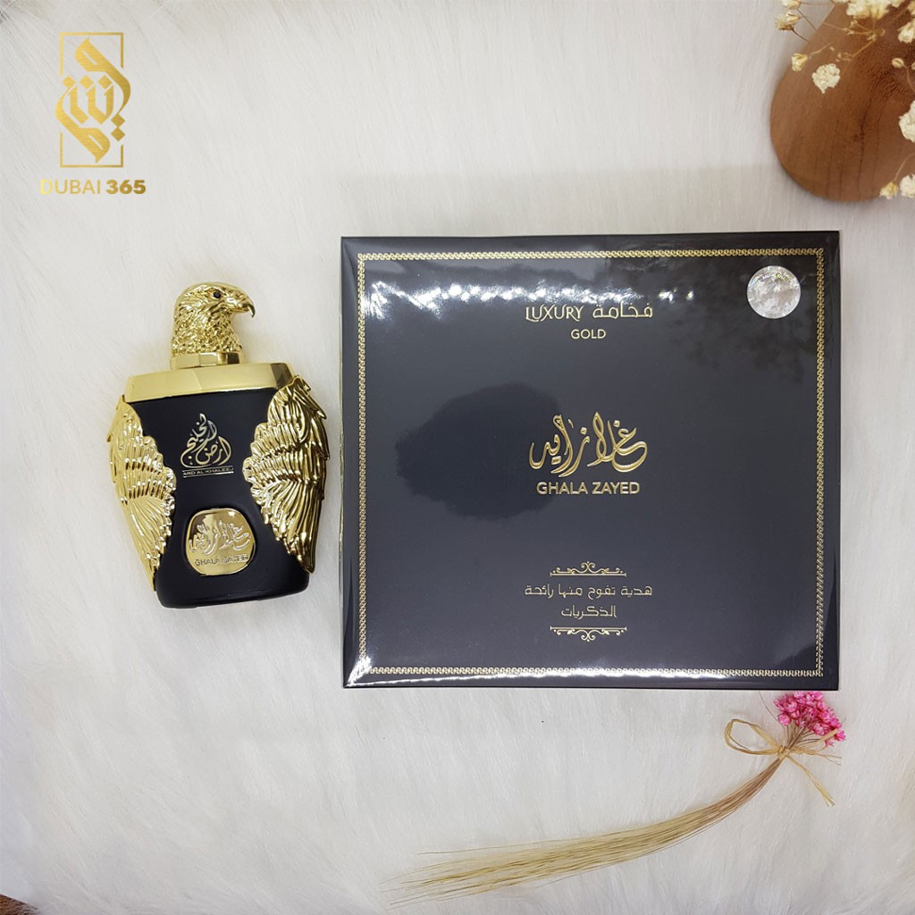Nước Hoa Dubai Đại Bàng Ghala Zayed Luxury Gold Dành Cho Nam - 100ml | Thế Giới Skin Care