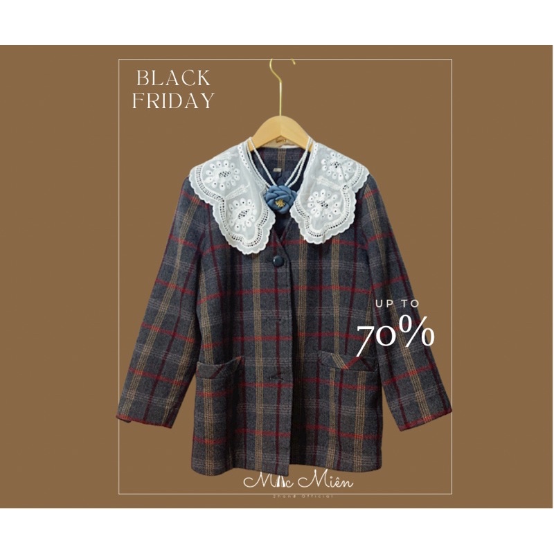 Áo dạ Nhật 2hand 100% wool | BigBuy360 - bigbuy360.vn