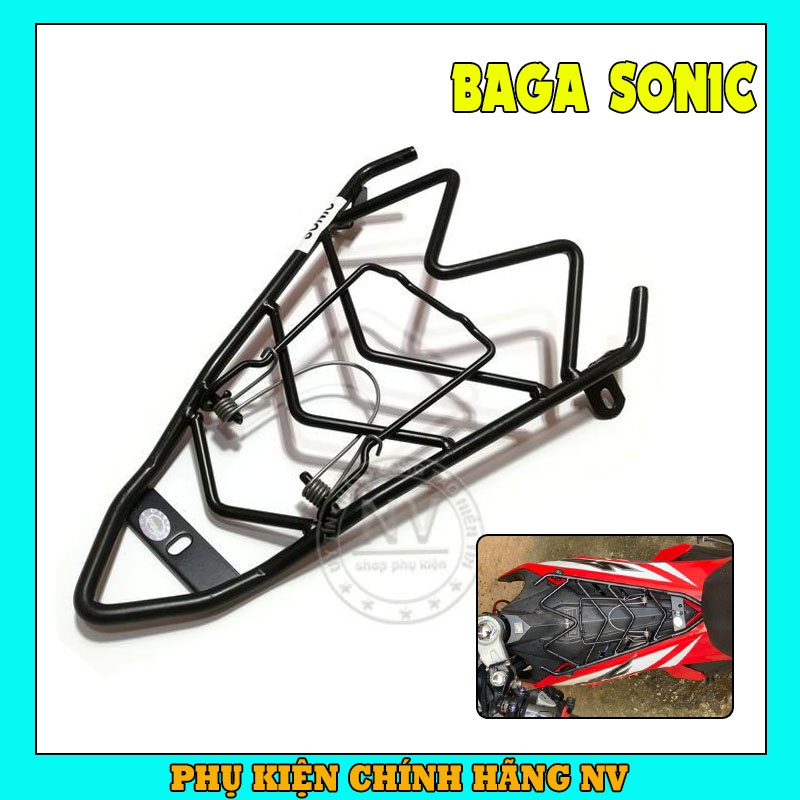 Baga Sonic Gắn Giữa Có Móc 10li Chất Liệu Inox Chắc Chắn Bền Bỉ