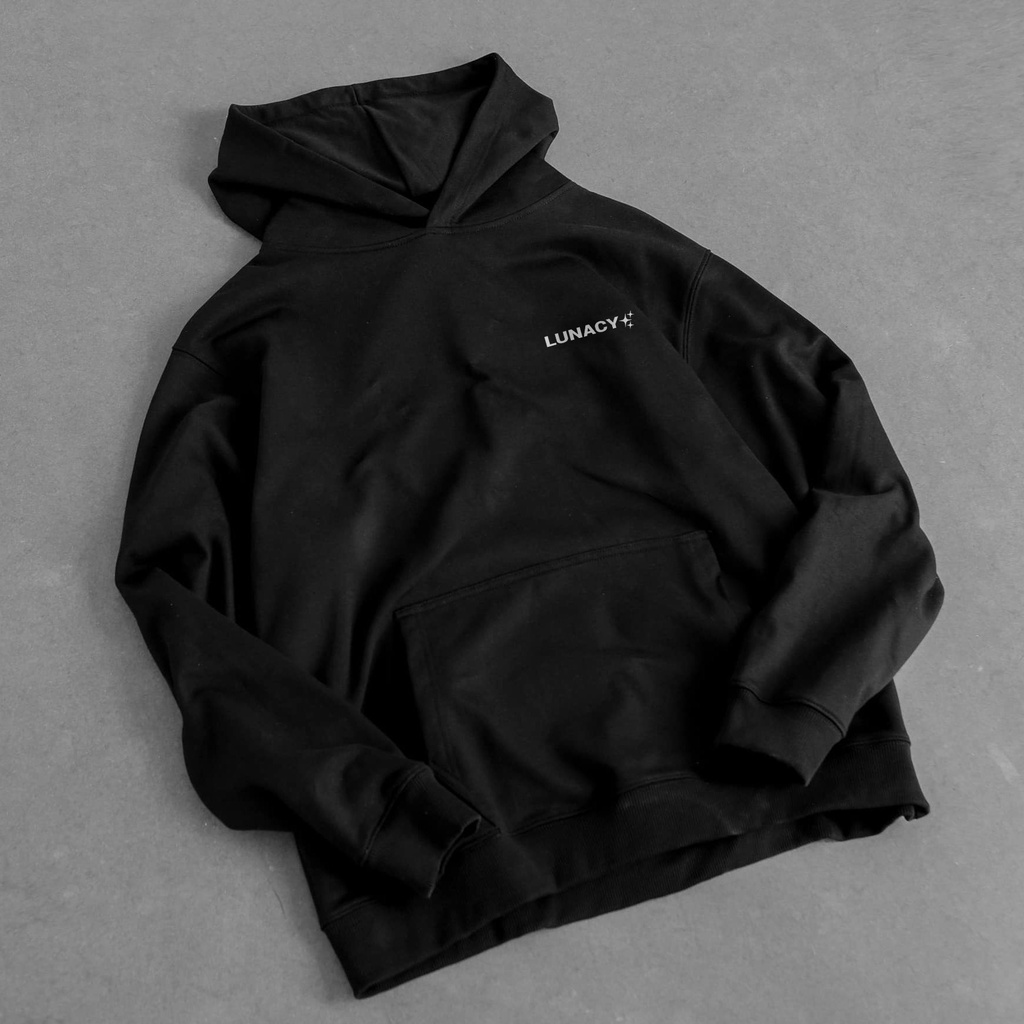 Áo Khoác Hoodie Nỉ Có Mũ Form Rộng LNB Unisex Nam Nữ LUNACY