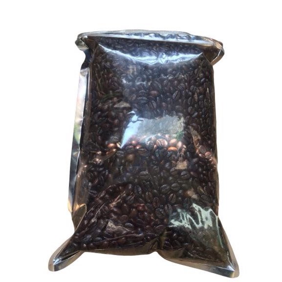 Hạt cà phê Robusta rang Mộc nguyên chất -1kg -Đắc lắc - - cbig.vn hệ thống tạp hóa cbig.vn