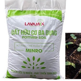 Đất Sạch Dinh Dưỡng, Sạch Mầm Bệnh - Đất Trộn Hỗn Hợp đem về sử dụng luôn