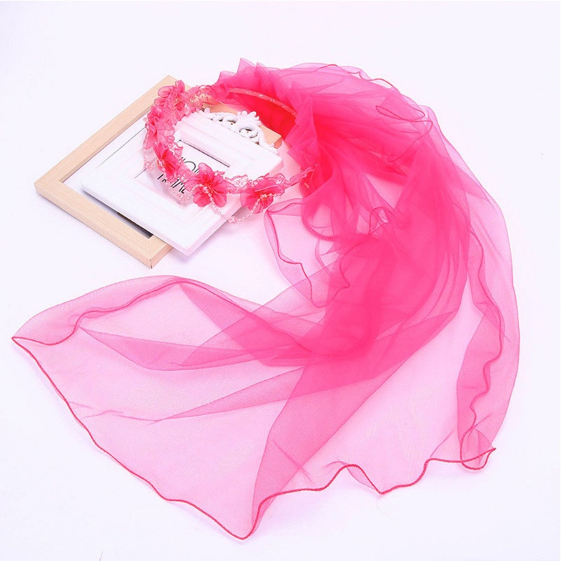 Vòng Hoa Đội Đầu Hai Tầng Màu Sắc Trơn Dùng Làm Đạo Cụ Chụp Ảnh Cưới / Lễ Hội