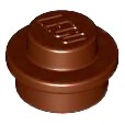 Gạch Lego tròn 1 x 1 (màu phổ biến) / Lego Part 4073: Plate, Round 1 x 1